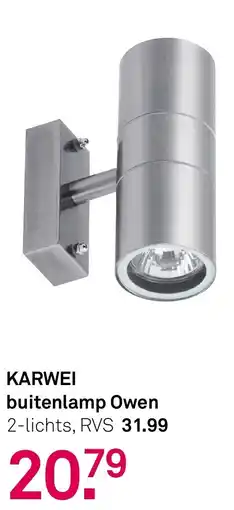 Karwei Karwei buitenlamp owen aanbieding