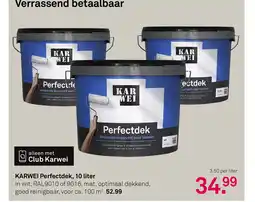 Karwei Karwei perfectdek, 10 liter aanbieding