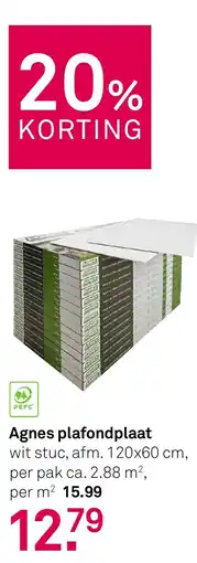 Karwei Agnes plafondplaat aanbieding