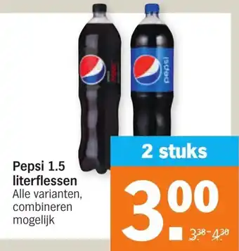 Albert Heijn Pepsi 2*1.5L aanbieding