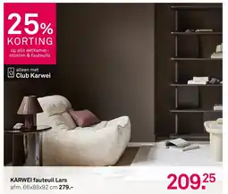 Karwei Karwei fauteuil lars aanbieding