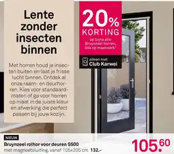 Karwei Bruynzeel rolhor voor deuren S500 aanbieding