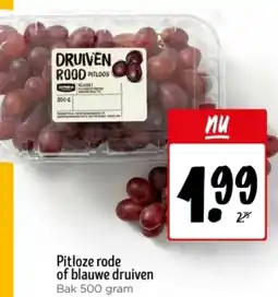 Jumbo Pitloze rode of blauwe druiven aanbieding