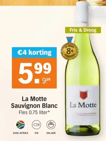 Albert Heijn La Motte Sauvignon Blanc 750ml aanbieding