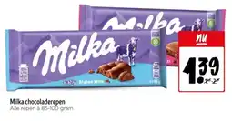 Jumbo Milka chocoladerepen aanbieding