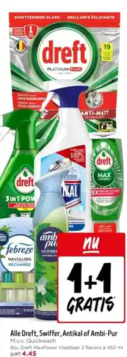 Jumbo Alle Dreft, Swiffer, Antikal of Ambi-Pur aanbieding