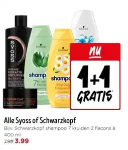 Jumbo Alle Syoss of Schwarzkopf aanbieding