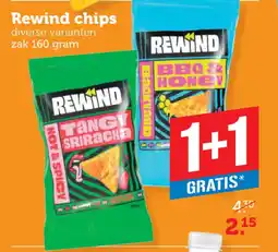 Dagwinkel Rewind chips aanbieding