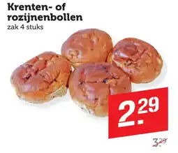 Dagwinkel Krenten- of rozijnenbollen aanbieding