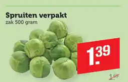 Dagwinkel Spruiten verpakt aanbieding