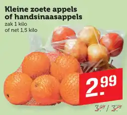 Dagwinkel Kleine zoete appels of handsinaasappels aanbieding