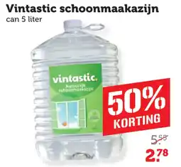 Dagwinkel Vintastic schoonmaakazijn aanbieding