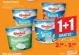 Dagwinkel Almhof kwark aanbieding