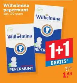 Coop Wilhelmina pepermunt aanbieding