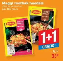 Coop Maggi roerbak noedels aanbieding
