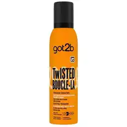 Trekpleister Got2b Twisted Hold 3 Curling Mousse aanbieding