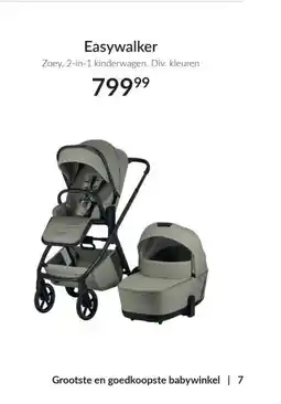 Babypark Easywalker aanbieding