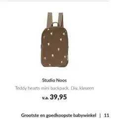 Babypark Studio Noos aanbieding