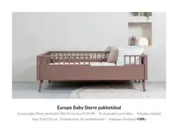 Babypark Europe Baby Sterre pakketdeal aanbieding
