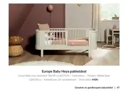 Babypark Europe Baby Heya pakketdeal aanbieding