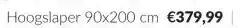 Babypark Hoogslaper aanbieding