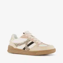 Scapino Blue Box dames sneakers beige wit aanbieding