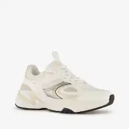 Scapino Blue Box dames dad sneakers wit goud aanbieding