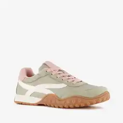 Scapino Blue Box dames sneakers groen roze aanbieding