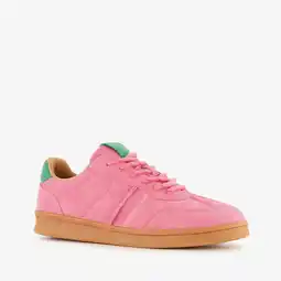Scapino Blue Box dames sneakers roze groen aanbieding