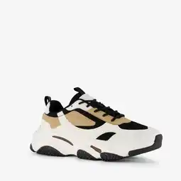 Scapino Blue Box dames dad sneaker wit zwart aanbieding