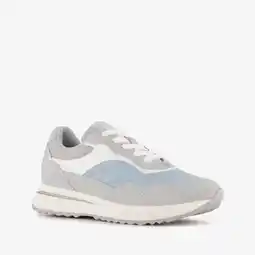Scapino Harper suède dames sneakers blauw aanbieding