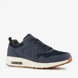 Scapino Blue Box heren sneakers airzool blauw aanbieding
