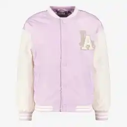 Scapino TwoDay meisjes baseball zomerjas lila wit aanbieding