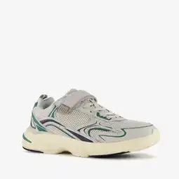 Scapino Blue Box jongens sneakers grijs groen aanbieding