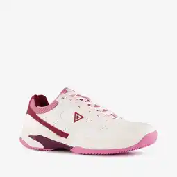 Scapino Osaga dames padelschoenen wit roze aanbieding