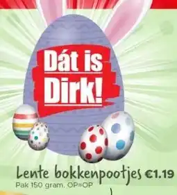 Dirk Lente bokkenpootjes aanbieding