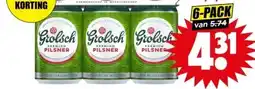 Dirk Grolsch pils aanbieding