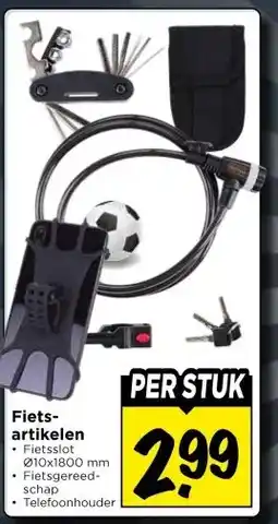 Vomar Voordeelmarkt Fiets- artikelen aanbieding