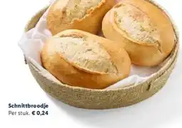 Lidl Schnittbroodje aanbieding