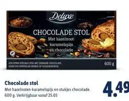 Lidl Chocolade stol aanbieding