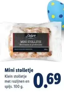 Lidl Mini stolletje aanbieding