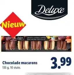 Lidl Chocolade macarons aanbieding