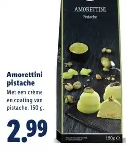 Lidl Amorettini pistache aanbieding
