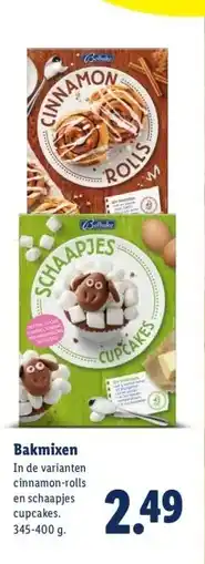 Lidl Bakmixen aanbieding