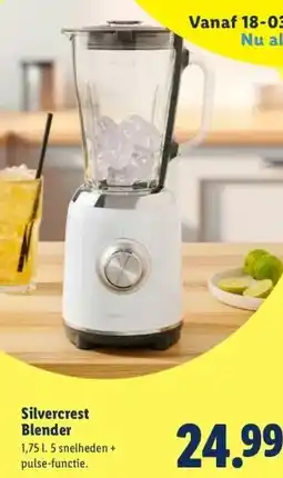 Lidl Silvercrest Blender aanbieding