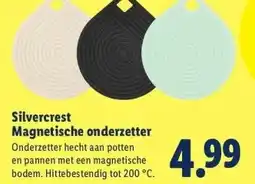 Lidl Silvercrest Magnetische onderzetter aanbieding