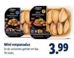 Lidl Mini empanadas aanbieding