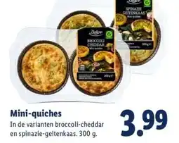Lidl Mini-quiches aanbieding