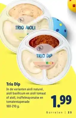Lidl Trio Dip aanbieding