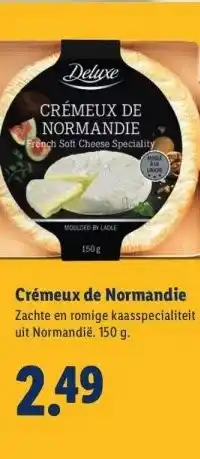 Lidl Crémeux de Normandie aanbieding
